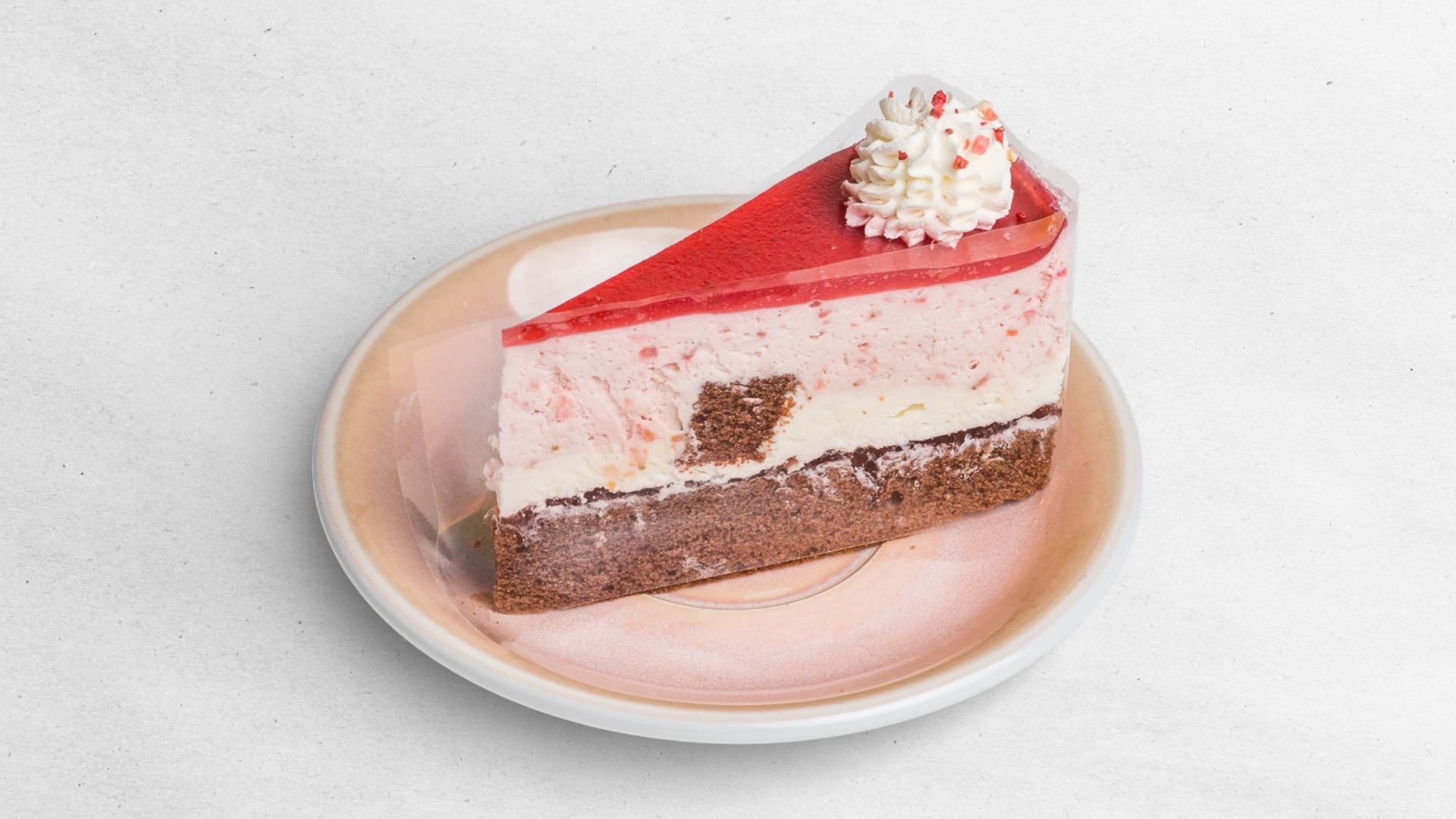 Neapolitan Strawberry Mousse